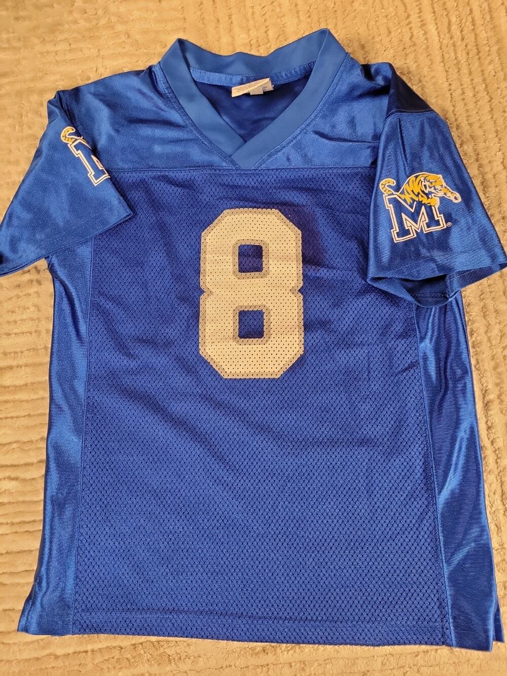 Memphis Tigers Jersey Youth Size Small 8 NCAA College Football boys Kids Child